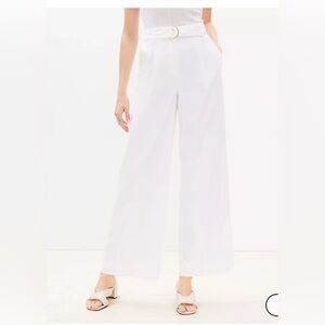 Loft White Trousers